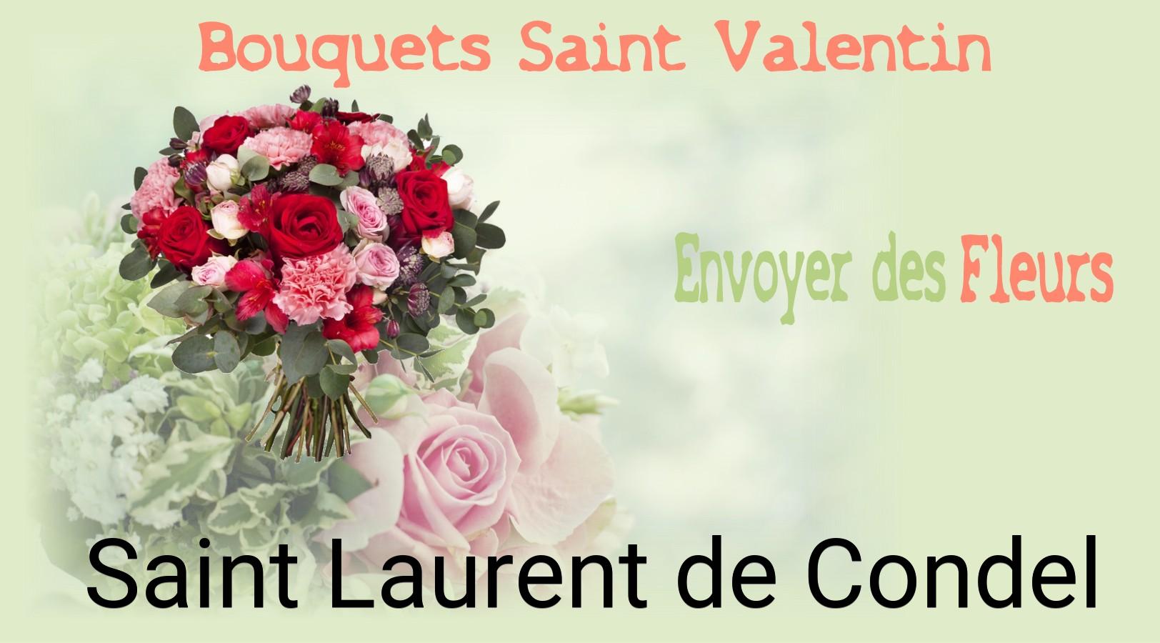 Roses de Saint-Valentin livrées à Saint-Laurent-de-Condel