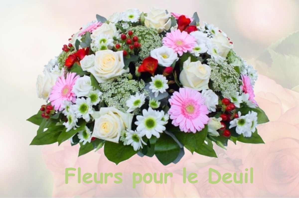 fleurs deuil SAINT-LAURENT-DE-CONDEL